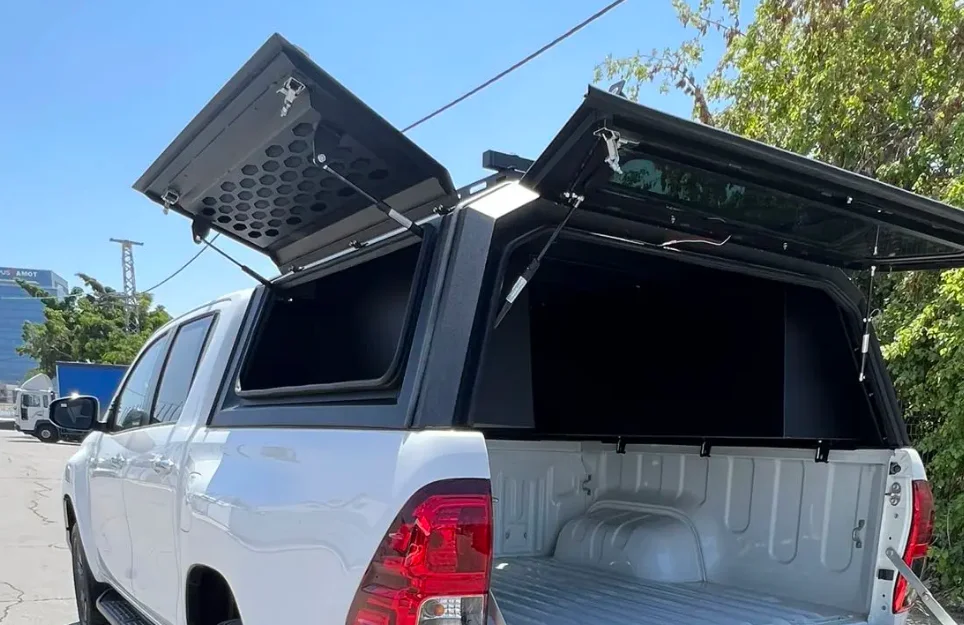 2015-2021 for Tacoma Outdoor Canopy and Tray 5FT Ute Pickup Truck Bed Cover Steel & Aluminum Powder Coat Finish
2015-2021 for Tacoma Outdoor Canopy and Tray 5FT Ute Pickup Truck Bed Cover Steel & Aluminum Powder Coat Finish