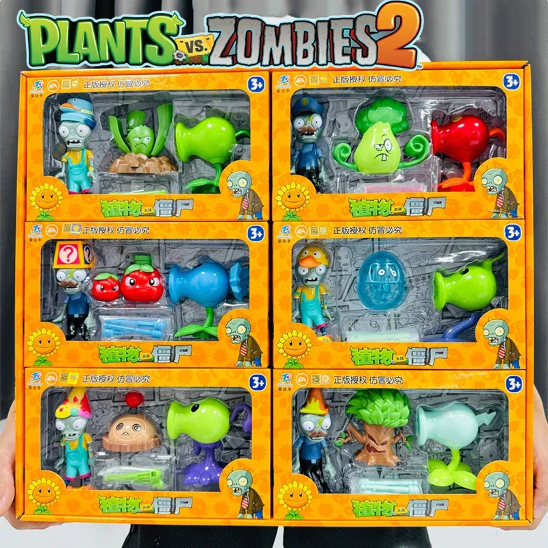 New Plants Vs. Zombies 2 Peashooter Bonk Choy Celery Stalker Toy Set Random 6 Styles Hard Plastic Game Figures Model Boy Gifts
New Plants Vs. Zombies 2 Peashooter Bonk Choy Celery Stalker Toy Set Random 6 Styles Hard Plastic Game Figures Model Boy Gifts