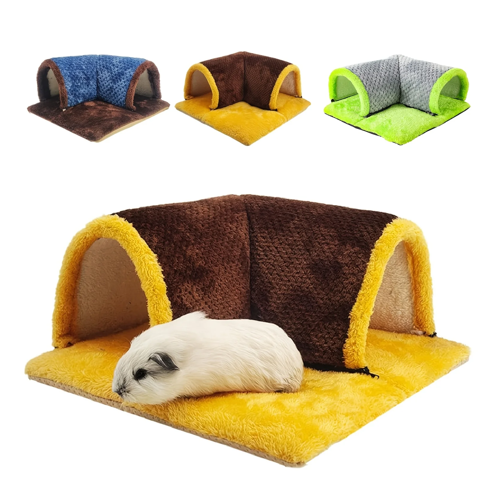 Warm Guinea Pig Hideout Tunnel Bed, Soft Removable Guinea Pig Tunnels And Tubes for Cage, Guinea Pig Hides Fleece For Rat, Sturd
Warm Guinea Pig Hideout Tunnel Bed, Soft Removable Guinea Pig Tunnels And Tubes for Cage, Guinea Pig Hides Fleece For Rat, Sturd