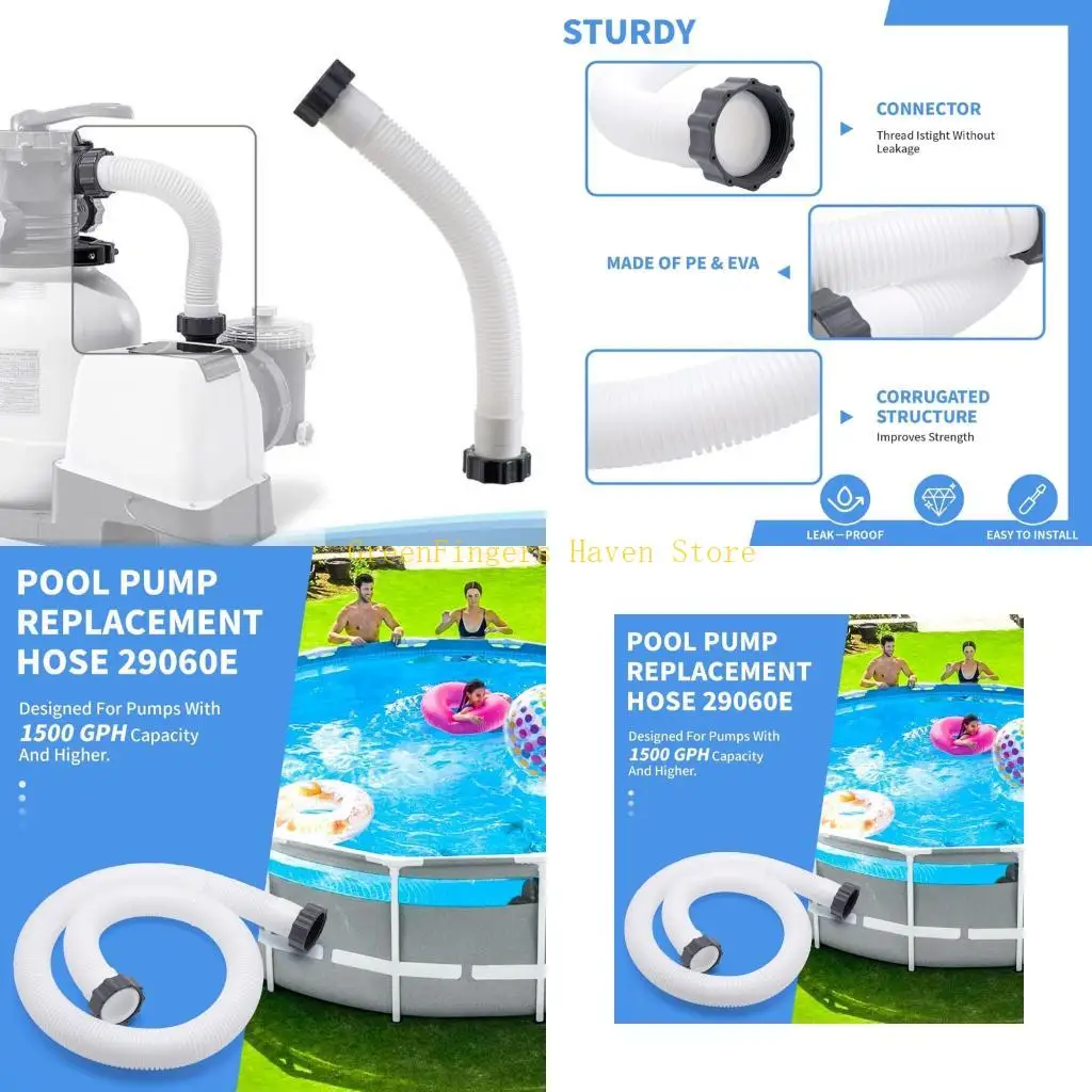 F68D Multifunction Pool Hose Leak Proof Pool Hose Saltwater Structure for Above Ground
F68D Multifunction Pool Hose Leak Proof Pool Hose Saltwater Structure for Above Ground