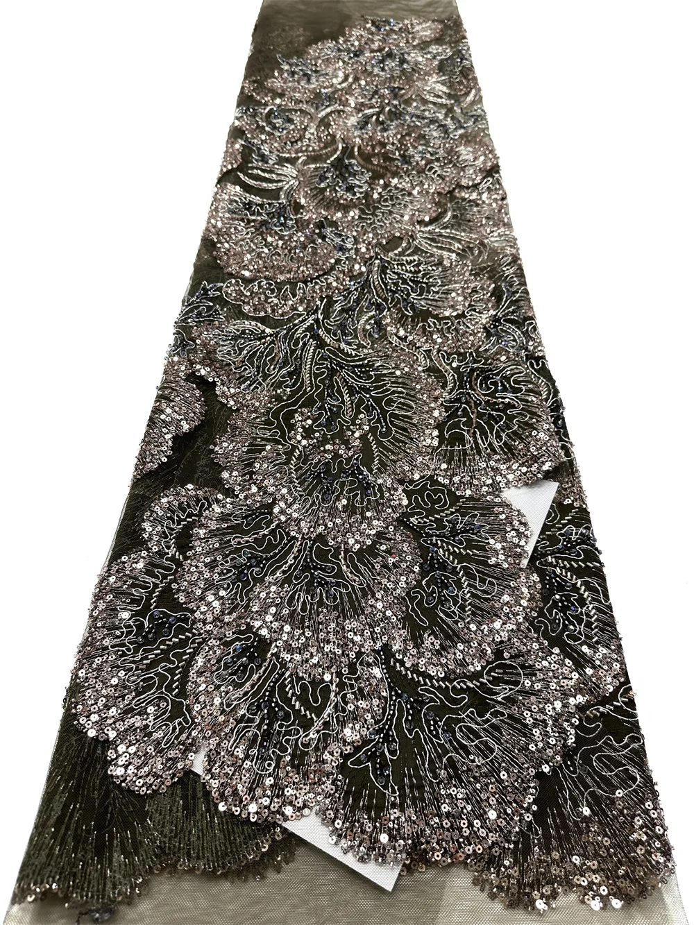 African Sequins Embroidery Lace Fabric, Groom Lace Fabric, Luxury Beaded Wedding Party Dress, High Quality, Y1189, 5 Yards, 2026
African Sequins Embroidery Lace Fabric, Groom Lace Fabric, Luxury Beaded Wedding Party Dress, High Quality, Y1189, 5 Yards, 2026