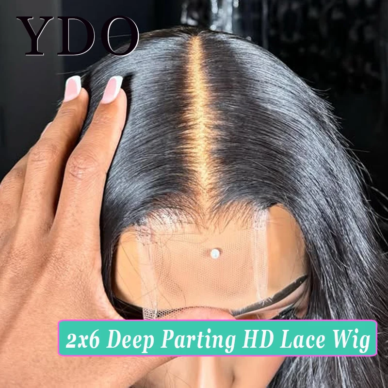Glueless Real Invisible 2x6 Hd Lace Wig Wear Go Body Wave Pre Plucked 2x6 Deep Parting HD Lace Front Human Hair Wig For Women
Glueless Real Invisible 2x6 Hd Lace Wig Wear Go Body Wave Pre Plucked 2x6 Deep Parting HD Lace Front Human Hair Wig For Women
