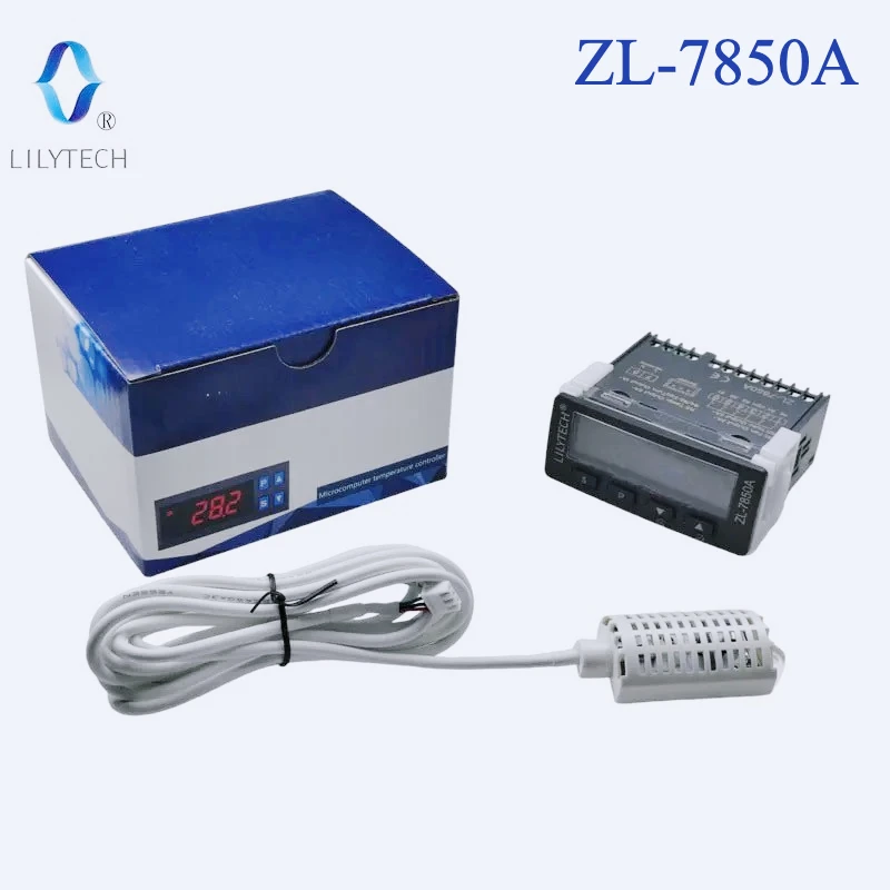 ZL-7850A цифровой термостат-контроллер для инкубатора, сырной колбасы, монитор температуры и влажности, аксессуар для фермерского инкубатора
ZL-7850A цифровой термостат-контроллер для инкубатора, сырной колбасы, монитор температуры и влажности, аксессуар для фермерского инкубатора