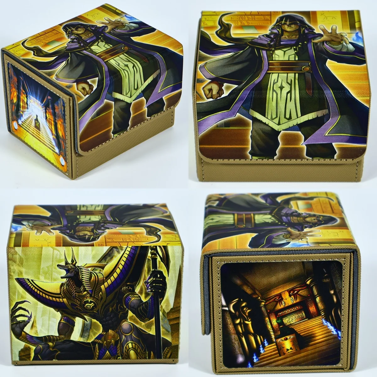 Yu-Gi-Oh! Gravekeeper's Ambusher Diy Magnetic Leather Board Game Card Box TCG OPCG PTCG WS Game Collection Card Storage Box Toys
Yu-Gi-Oh! Gravekeeper's Ambusher Diy Magnetic Leather Board Game Card Box TCG OPCG PTCG WS Game Collection Card Storage Box Toys