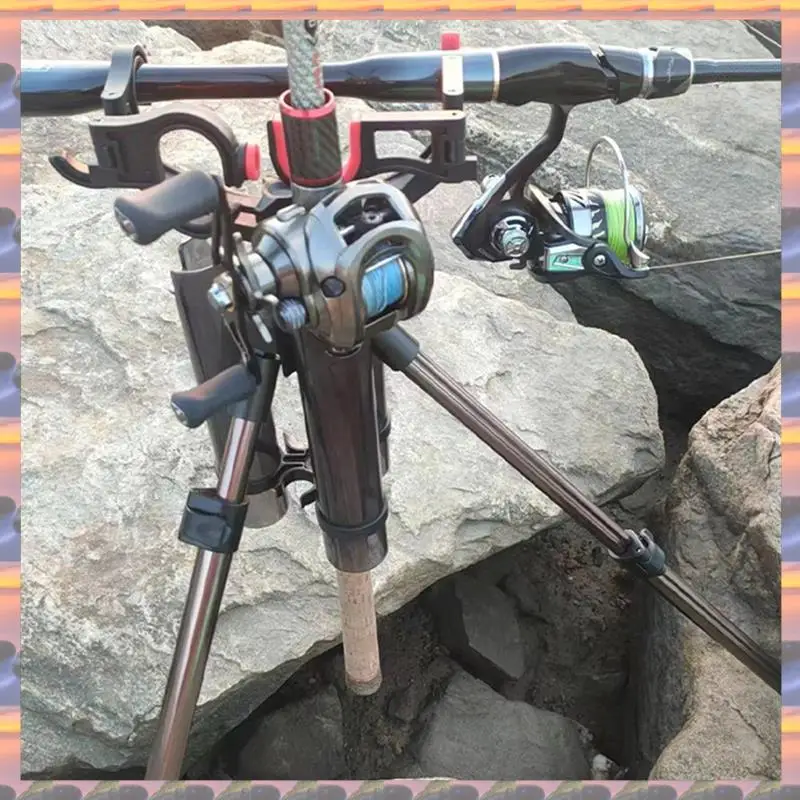 ABML Triangle Fishing Pole Rack Adjustable Foldable Fishing Pole Holder Portable Multifunctional For Outdoor Fishing Style
ABML Triangle Fishing Pole Rack Adjustable Foldable Fishing Pole Holder Portable Multifunctional For Outdoor Fishing Style