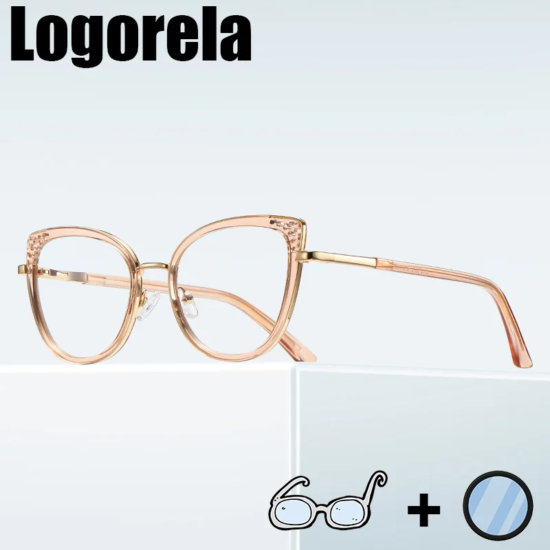Logorela 3149 Women Optical Prescription Glasses Anti-Blue Light Photochromic Eyewear Myopia Hyperopia Progressive Eyeglasses
Logorela 3149 Women Optical Prescription Glasses Anti-Blue Light Photochromic Eyewear Myopia Hyperopia Progressive Eyeglasses