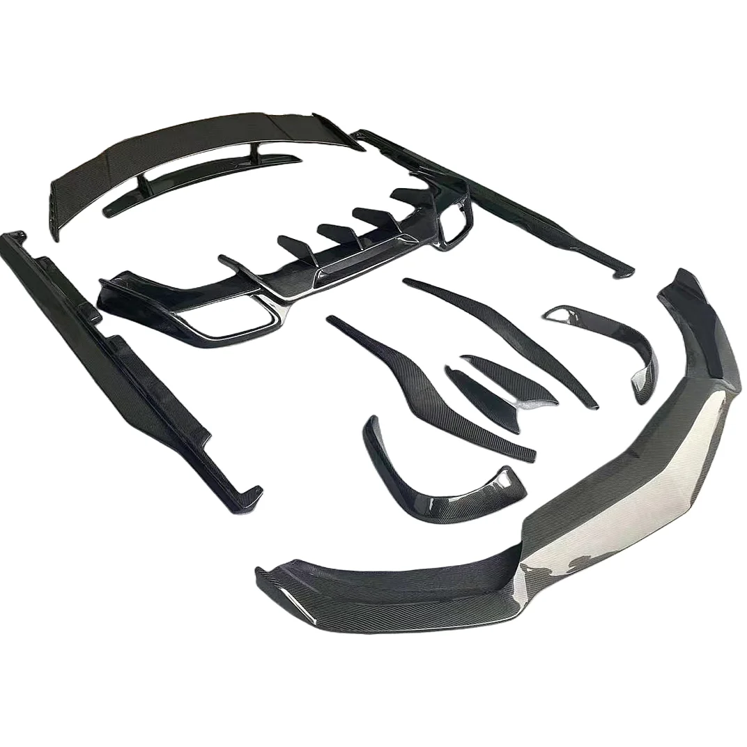 Carbon Fiber R Style Body Kit for Benz AMG GT GTS 2015-2019 Front Lip Rear Diffuser Spoiler Side Skirts
Carbon Fiber R Style Body Kit for Benz AMG GT GTS 2015-2019 Front Lip Rear Diffuser Spoiler Side Skirts