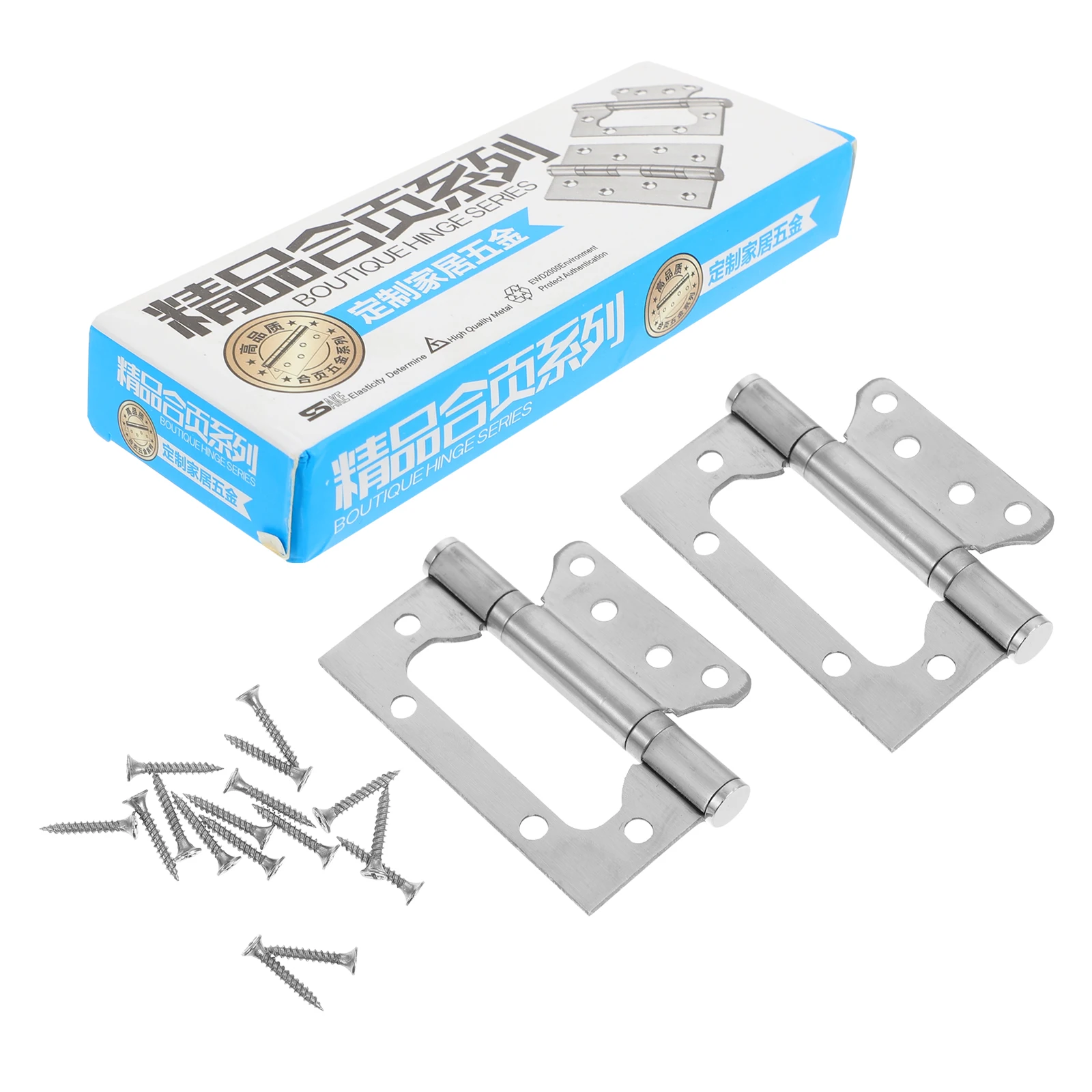 2Pcs Stainless Steel Hinges Thickened Bearing for Cabinet Door Furniture Smooth Quiet Durable AntiRust Treatment
2Pcs Stainless Steel Hinges Thickened Bearing for Cabinet Door Furniture Smooth Quiet Durable AntiRust Treatment