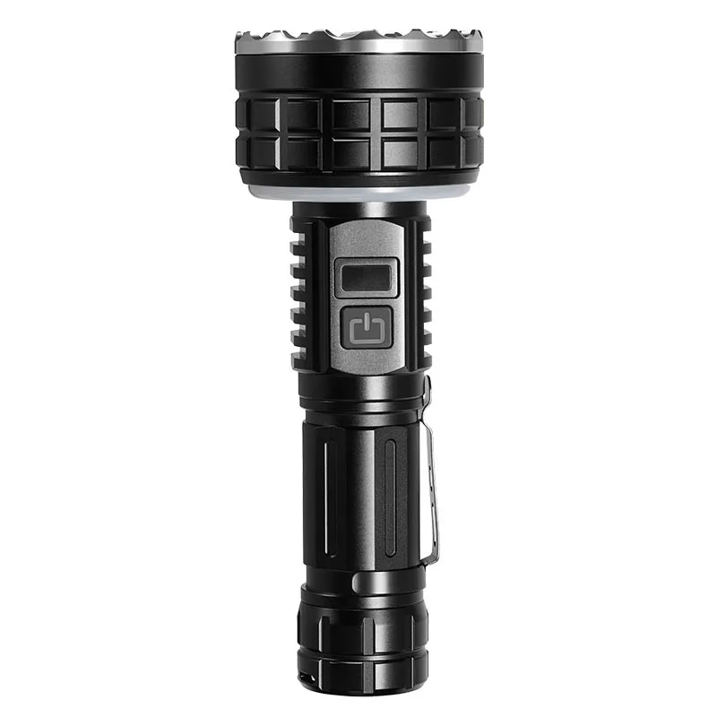 Short Model LED Powerful Rechargeable Flashlight Compact Outdoor Home Use with Digital Display Handheld Torch Light
Short Model LED Powerful Rechargeable Flashlight Compact Outdoor Home Use with Digital Display Handheld Torch Light