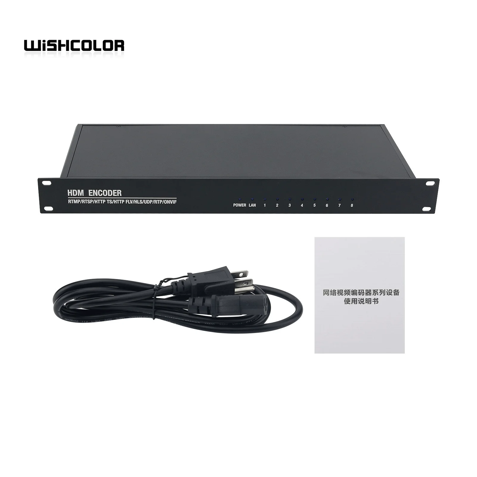 Wishcolor 8CH H.265 1U HDMI-совместимый видеокодер для ПК/NVR с поддержкой RTMP/RTSP/HTTP TS/HTTP FLV/HLS/UDP/RTP/ONVIF
Wishcolor 8CH H.265 1U HDMI-совместимый видеокодер для ПК/NVR с поддержкой RTMP/RTSP/HTTP TS/HTTP FLV/HLS/UDP/RTP/ONVIF