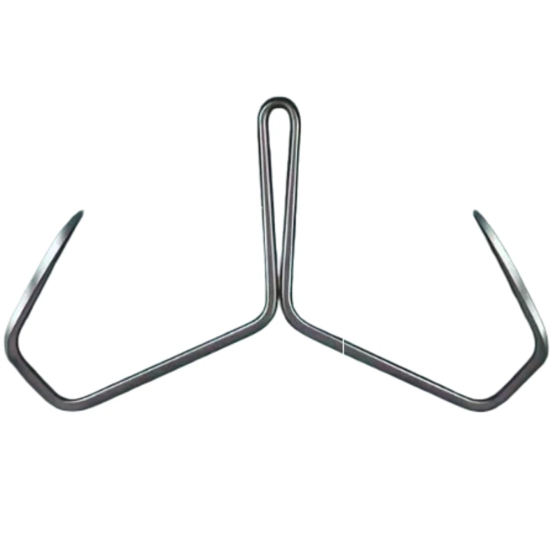 High Carbon Steel Angle Folding Butterfly Hooks Blade Triprism Two Claw Hook Long Cast Single Barbless Two Anchor Fishing Hooks
High Carbon Steel Angle Folding Butterfly Hooks Blade Triprism Two Claw Hook Long Cast Single Barbless Two Anchor Fishing Hooks