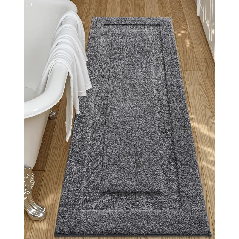 Ultra Soft Non Slip Bathroom Rug for Floor, Absorbent Washable Bath Mat with Rubber Backing, Fluffy Shaggy Runner Mats
Ultra Soft Non Slip Bathroom Rug for Floor, Absorbent Washable Bath Mat with Rubber Backing, Fluffy Shaggy Runner Mats