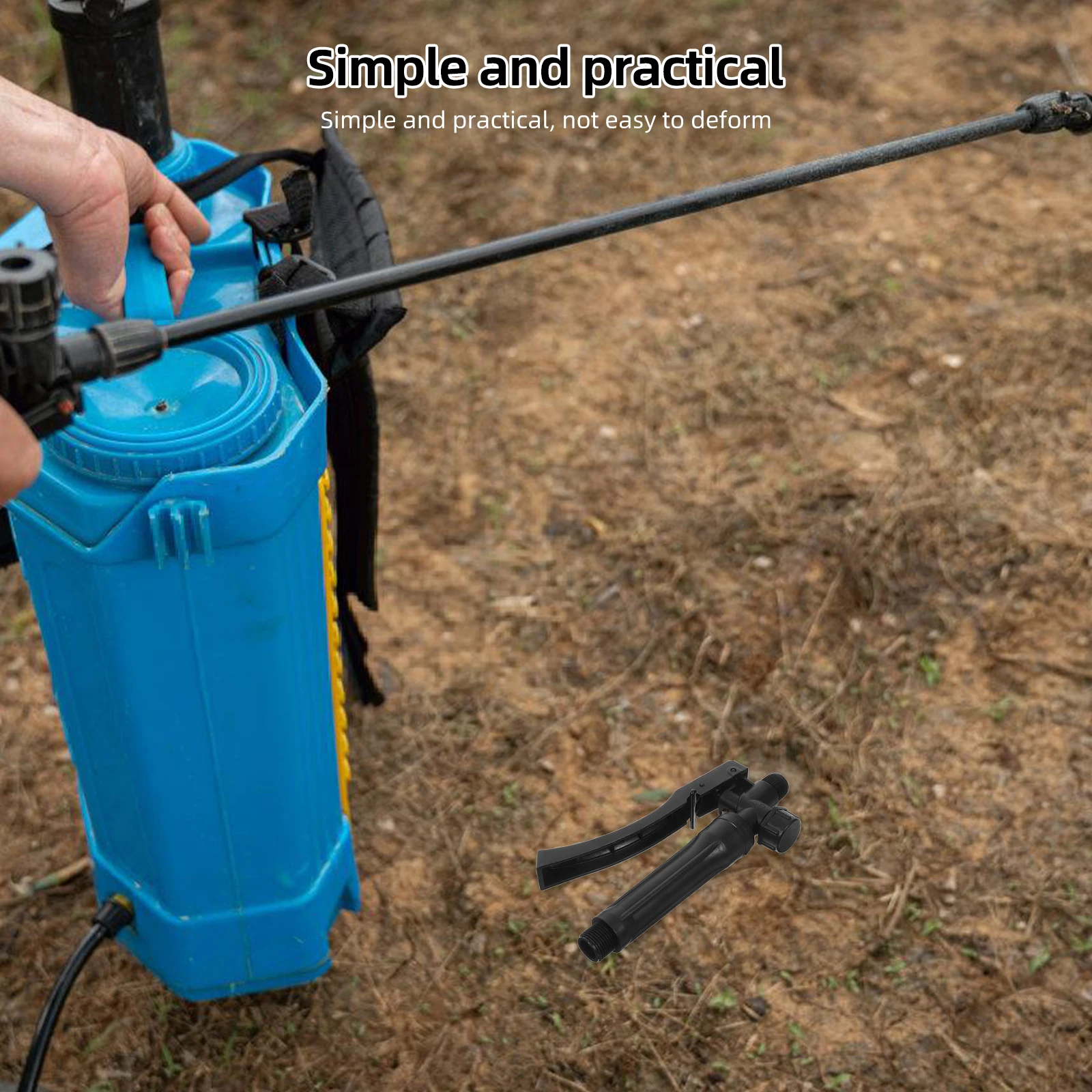 3 Pcs Sprayer Handle Durable PP Plastic Garden Accessories Pump Parts Wand Trigger Backpack ergonomic design comfortable grip
3 Pcs Sprayer Handle Durable PP Plastic Garden Accessories Pump Parts Wand Trigger Backpack ergonomic design comfortable grip
