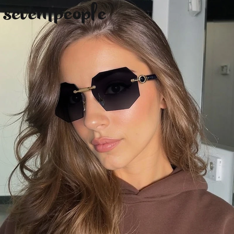 Rimless Small Rectangle Punk Sunglasses Women 2025 Luxury Brand Vintage Polygon Frameless Sun Glasses For Ladies Trendy Shades
Rimless Small Rectangle Punk Sunglasses Women 2025 Luxury Brand Vintage Polygon Frameless Sun Glasses For Ladies Trendy Shades