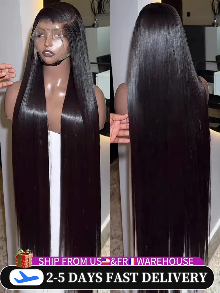13x6 Straight Lace Front Wig 360 Lace Frontal Wig HD Transparent Lace Wigs For Women Human Hair 4x4 Closure Wig Brazilian 32Inch
13x6 Straight Lace Front Wig 360 Lace Frontal Wig HD Transparent Lace Wigs For Women Human Hair 4x4 Closure Wig Brazilian 32Inch