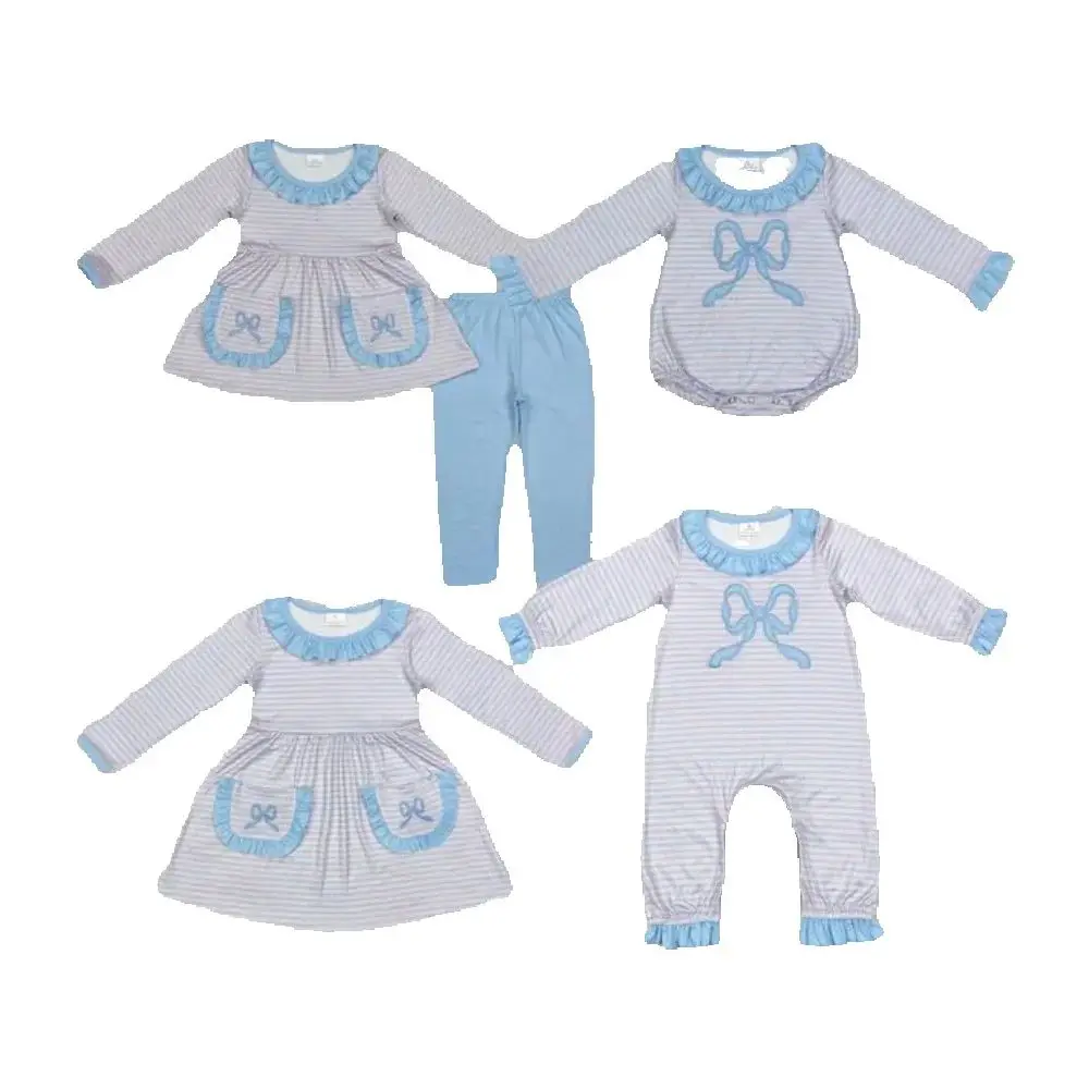 Baby kids clothing Sibling summer girls Sibling Girls Pink Stripes Bows Pockets Rompers Dresses Sets
Baby kids clothing Sibling summer girls Sibling Girls Pink Stripes Bows Pockets Rompers Dresses Sets