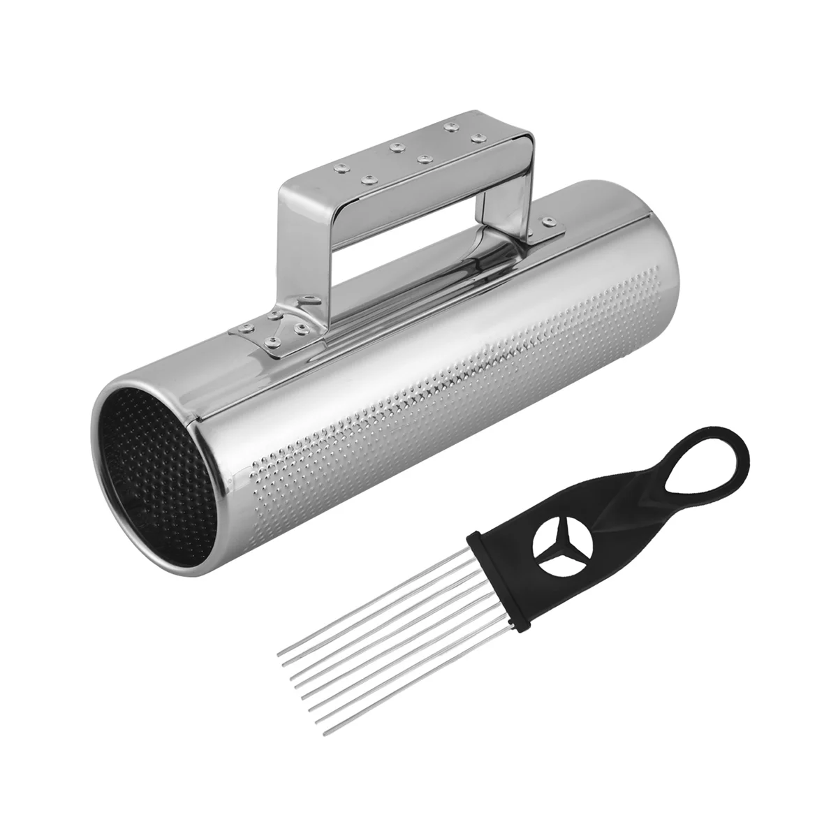 A79E-Professional Large Stainless Steel Guiro with Scraper Latin Merengue Percussion Musical Instrument 10Inch X3 Inch Open Ends
A79E-Professional Large Stainless Steel Guiro with Scraper Latin Merengue Percussion Musical Instrument 10Inch X3 Inch Open Ends