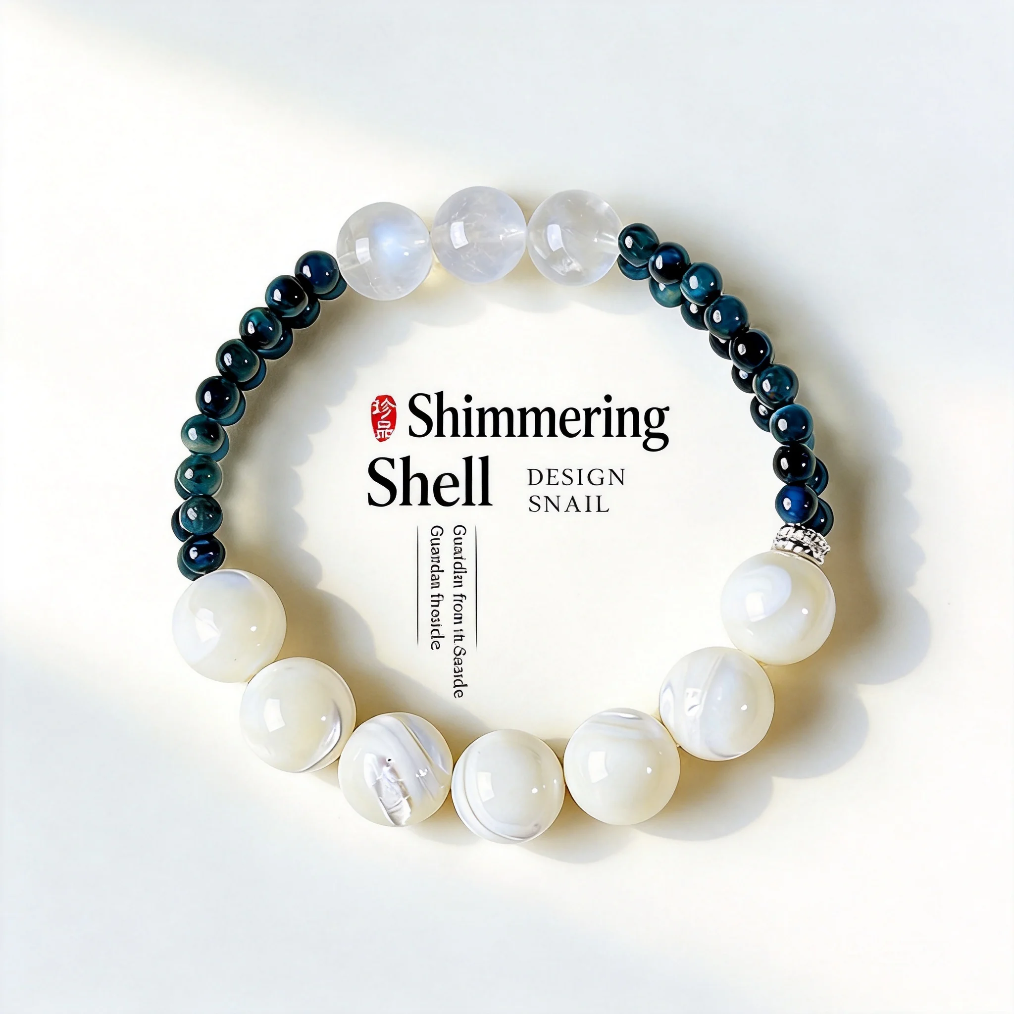 Women's Elegant Beaded Bracelet For Daily Wear Party Gift 2026 Natural White Moonstone Luminous Shell Cat's Eye Stone Jewelry
Women's Elegant Beaded Bracelet For Daily Wear Party Gift 2026 Natural White Moonstone Luminous Shell Cat's Eye Stone Jewelry