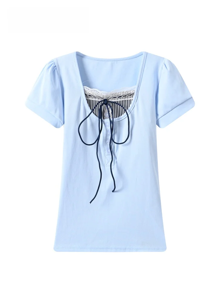 Unique plus Size Women's Short Sleeve T-Shirt Shoulder Width Regular Fit Cotton Summer Fashion Casual Inner Wear Top
Unique plus Size Women's Short Sleeve T-Shirt Shoulder Width Regular Fit Cotton Summer Fashion Casual Inner Wear Top