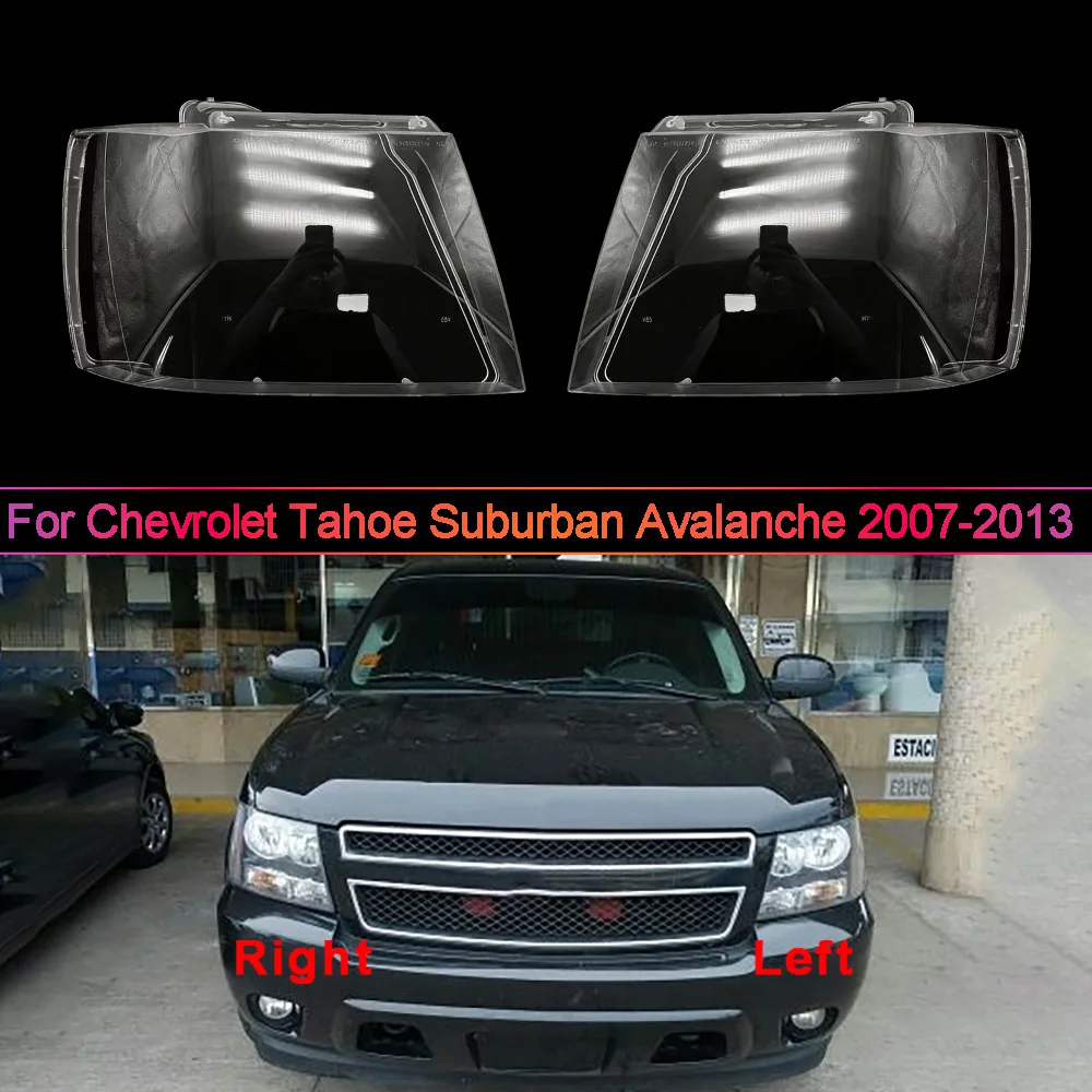 For Chevrolet Tahoe Suburban Avalanche 2007-2013 Front Headlight Cover Transparent Lampshade Lamp Lens Headlamp Shell Plexiglass
For Chevrolet Tahoe Suburban Avalanche 2007-2013 Front Headlight Cover Transparent Lampshade Lamp Lens Headlamp Shell Plexiglass