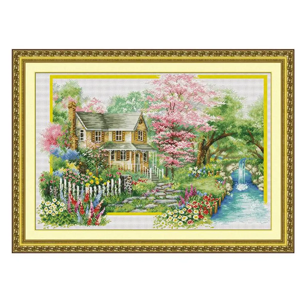 Stamped Cross Stitch Kits with Printed Cloth DIY Embroidery Kit for Home Decor and Beginner Handcrafts
Stamped Cross Stitch Kits with Printed Cloth DIY Embroidery Kit for Home Decor and Beginner Handcrafts