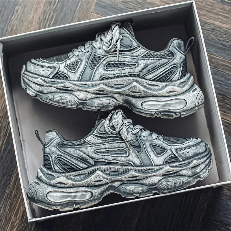 2025 модная мужская обувь, повседневная спортивная обувь на толстой подошве, дышащая уличная противоскользящая обувь для бега, прогулочная обувь, модные мужские кроссовки
2025 модная мужская обувь, повседневная спортивная обувь на толстой подошве, дышащая уличная противоскользящая обувь для бега, прогулочная обувь, модные мужские кроссовки