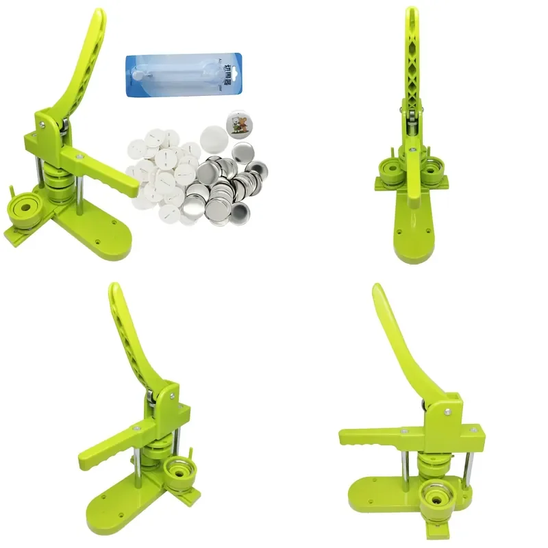 New DIY Button Maker 44mm Badge Making Machine with Paper Cutter and 100pcs 44mm Pin Badge Parts
New DIY Button Maker 44mm Badge Making Machine with Paper Cutter and 100pcs 44mm Pin Badge Parts