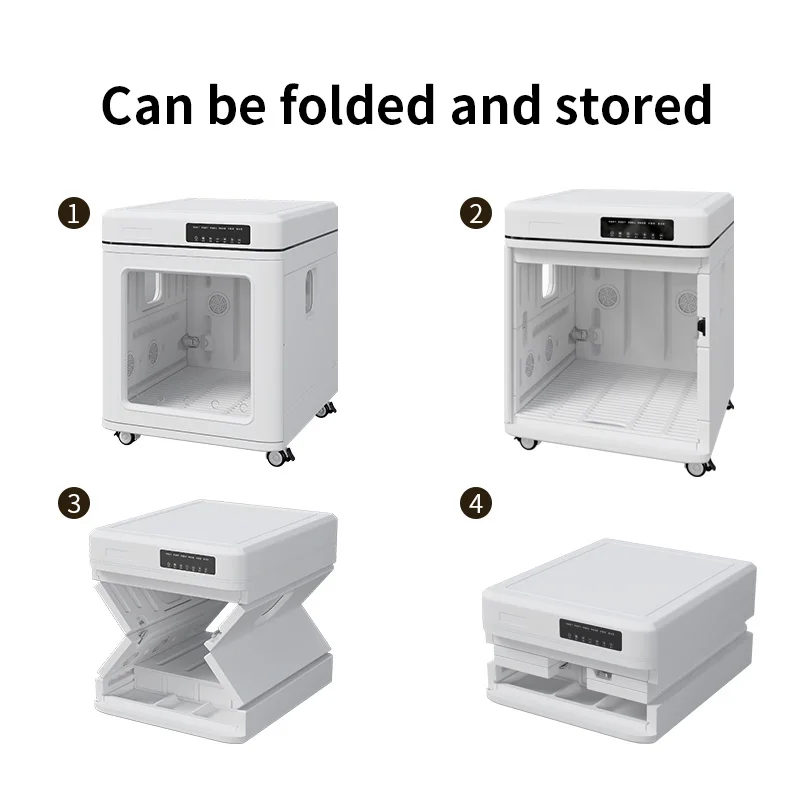 50dB Quiet Folding Dog Pet Dryer Smart Hands-Free Grooming Blower Eco-Friendly Pet Drying Machine for Salon Bathroom
50dB Quiet Folding Dog Pet Dryer Smart Hands-Free Grooming Blower Eco-Friendly Pet Drying Machine for Salon Bathroom
