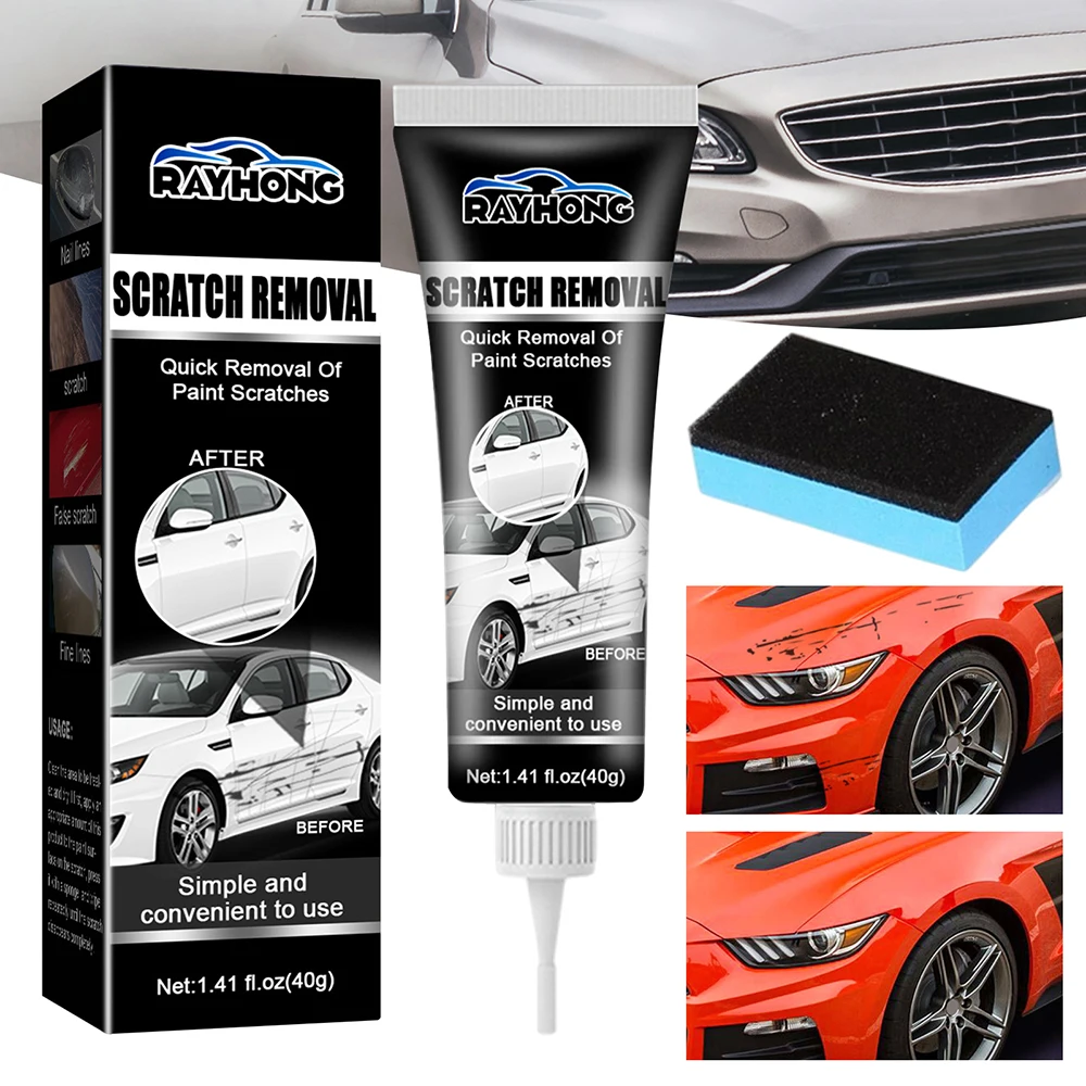 40G Professional Universal Car Scratch Repair Cream Multipurpose Car Polish Scratch Remover Car Care Cleaning Retreading Tools
40G Professional Universal Car Scratch Repair Cream Multipurpose Car Polish Scratch Remover Car Care Cleaning Retreading Tools