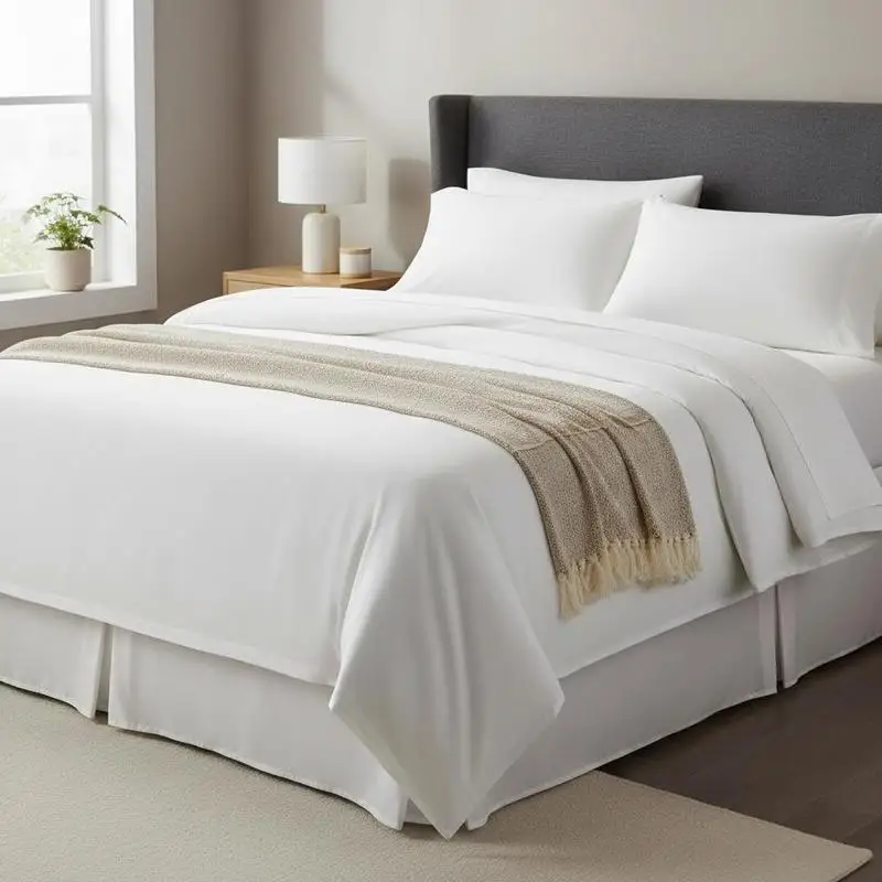 Brushed Microfiber Bedding 4-Piece King Size For Bedroom Guest Room Hotel Deep Pocket Breathable Wrinkle-Resistant Flat Sheet Fitted Sheet Pillowcase Set 102x105 Inch High Density Luxury Texture Soft Finish Sleep Essentials Modern Home Decor Packof4
Brushed Microfiber Bedding 4-Piece King Size For Bedroom Guest Room Hotel Deep Pocket Breathable Wrinkle-Resistant Flat Sheet Fitted Sheet Pillowcase Set 102x105 Inch High Density Luxury Texture Soft Finish Sleep Essentials Modern Home Decor Packof4