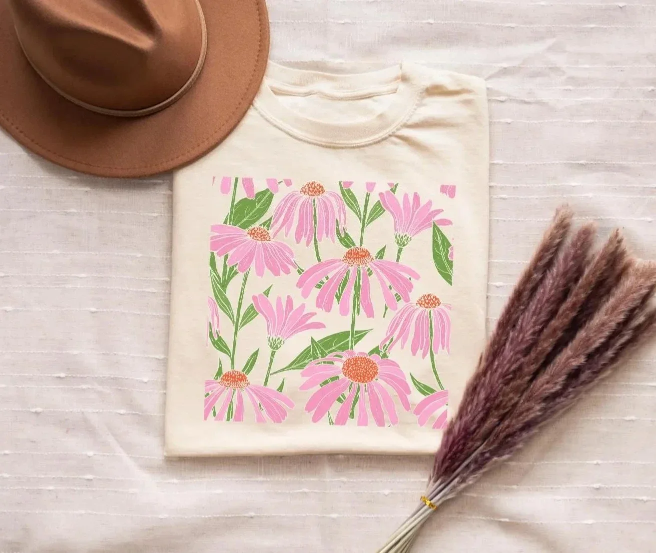 Plus Size Summer Women's Vintage Pressed Flowers Print T-Shirt Cotton Breathable Stylish Versatile Street Style Oversized
Plus Size Summer Women's Vintage Pressed Flowers Print T-Shirt Cotton Breathable Stylish Versatile Street Style Oversized