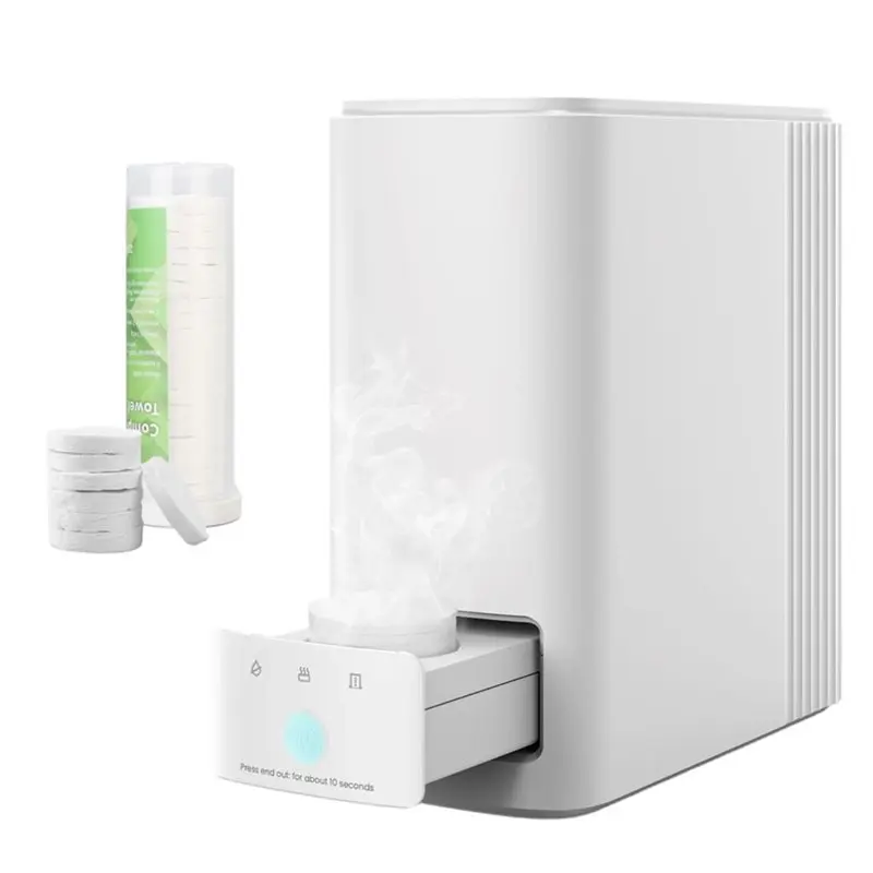 B08B-Hot Towel Dispenser & Face Hot Towel Warmers For Bathroom, 55°C (131°F) Smart Machine Instant -Out Drawer
B08B-Hot Towel Dispenser & Face Hot Towel Warmers For Bathroom, 55°C (131°F) Smart Machine Instant -Out Drawer