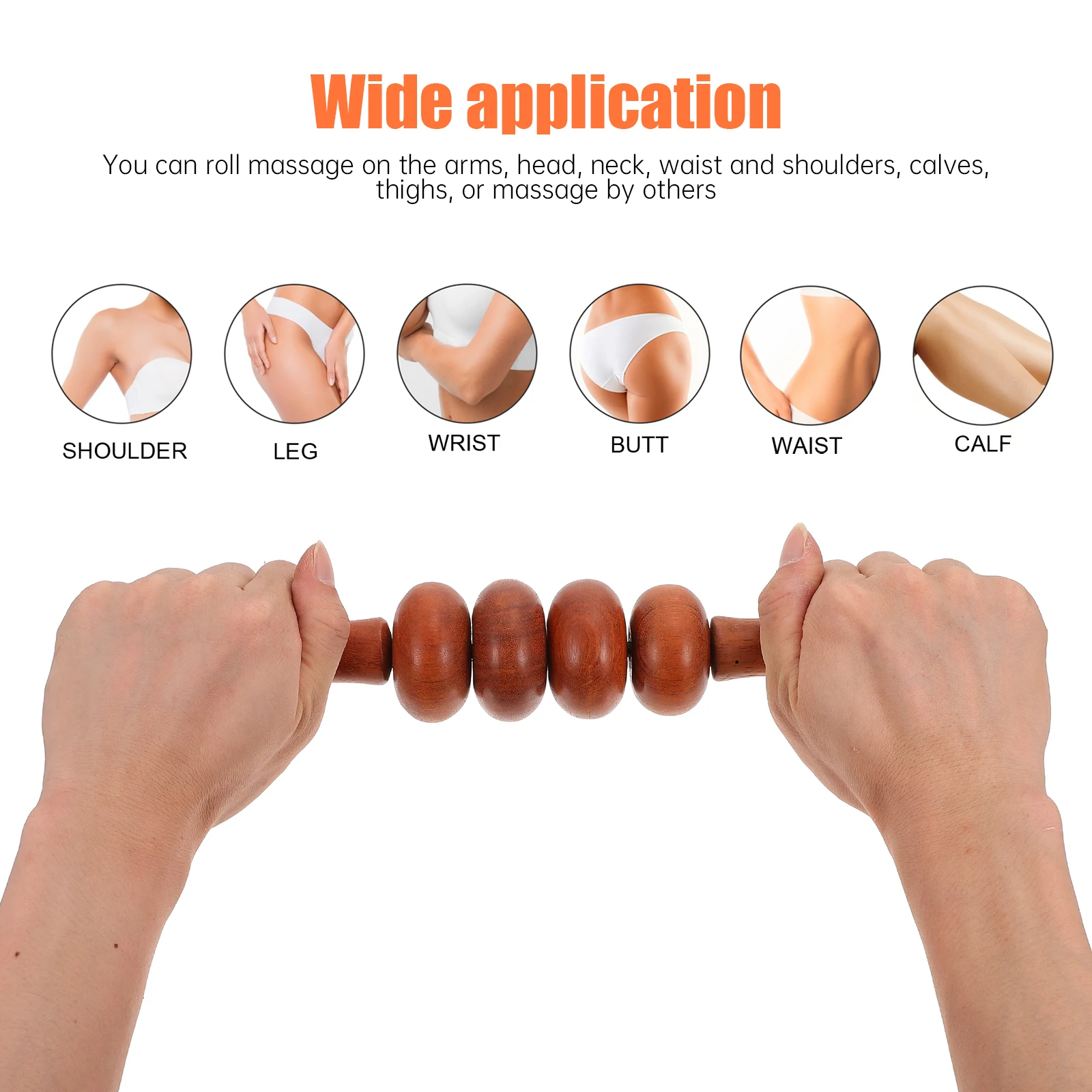 Four Wheel Roller Waist Back Massager Massager Durable Full Body Massage Stick Waist Back Neck Leg Muscle Relaxation
Four Wheel Roller Waist Back Massager Massager Durable Full Body Massage Stick Waist Back Neck Leg Muscle Relaxation