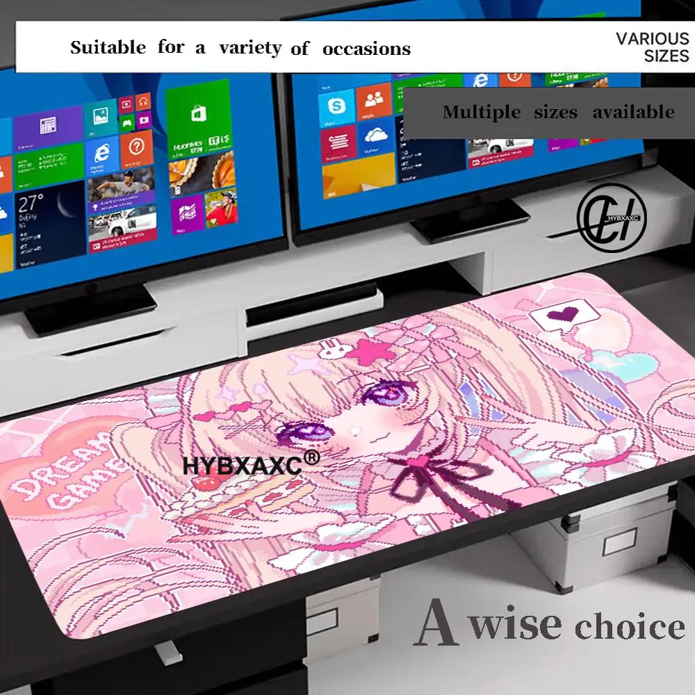 Cute Anime Girl Mouse Pad Pink Mousepad Big Kawaii Mouse Mat Computer Large Play Rubber Rug Girls Desk Mat Girls Beautiful 90x40
Cute Anime Girl Mouse Pad Pink Mousepad Big Kawaii Mouse Mat Computer Large Play Rubber Rug Girls Desk Mat Girls Beautiful 90x40