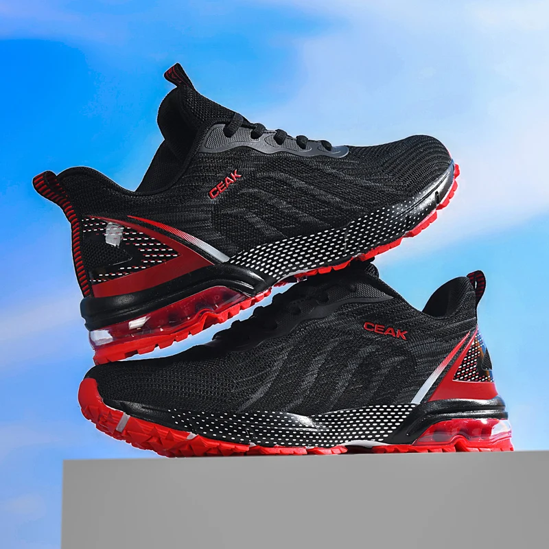 Mens Running Shoes Lightweight Soft Non-slip Tennis Shoes Mesh Breathable Lace-up Sports Shoes for Men Sneakers
Mens Running Shoes Lightweight Soft Non-slip Tennis Shoes Mesh Breathable Lace-up Sports Shoes for Men Sneakers