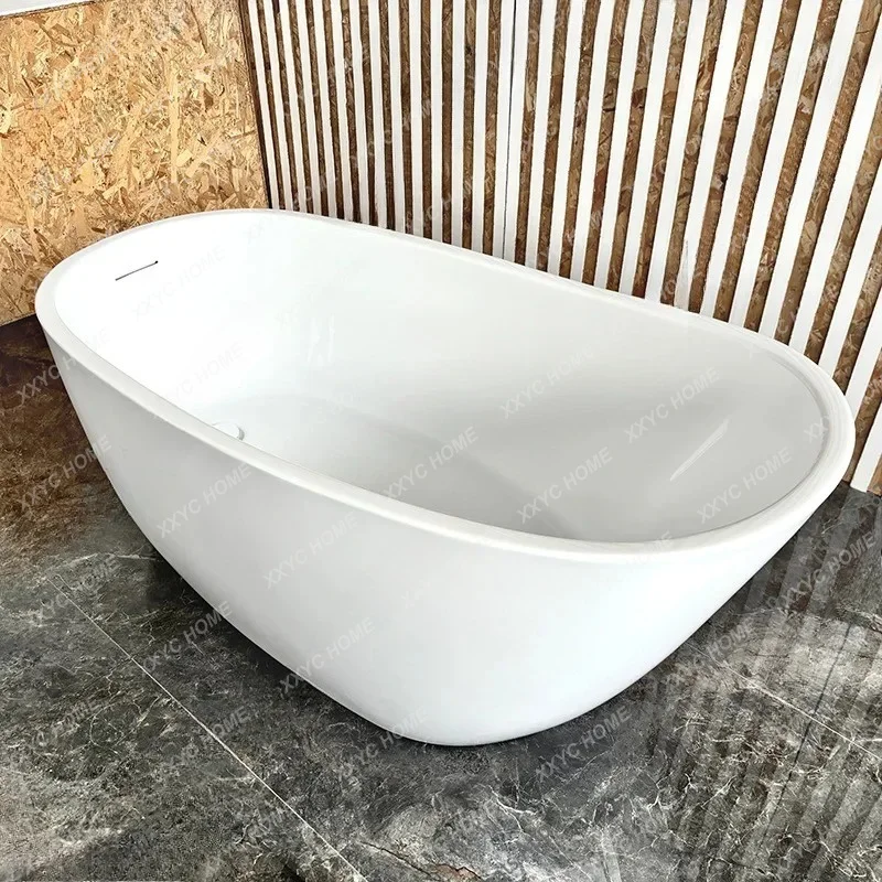 X30 Free-standing Thermal Insulation Adult Simple Acrylic Bathtub, Thin-edged Princess Tank, Large Backrest Bathtub
X30 Free-standing Thermal Insulation Adult Simple Acrylic Bathtub, Thin-edged Princess Tank, Large Backrest Bathtub