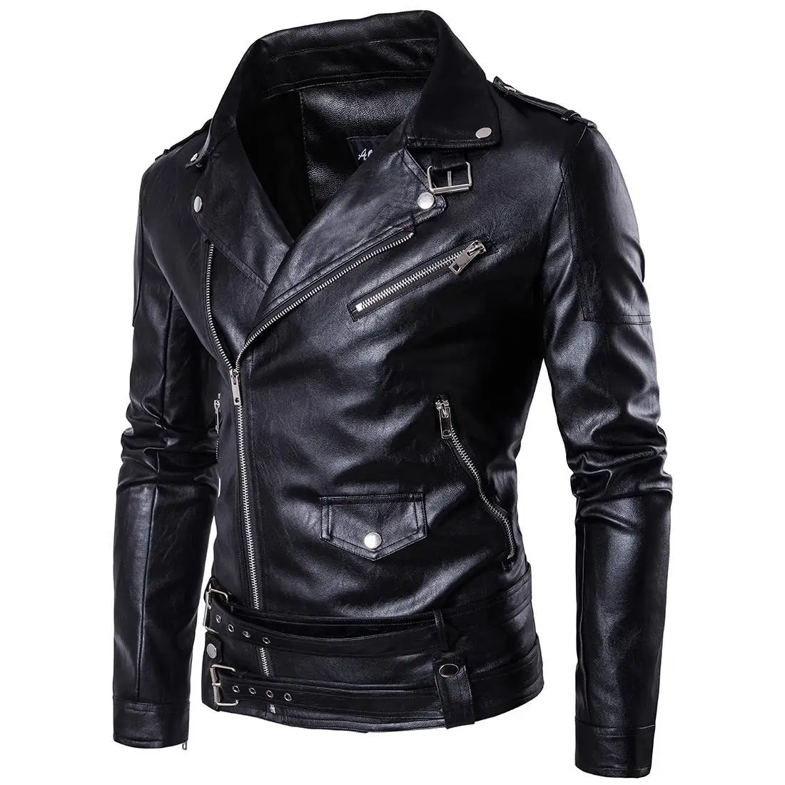 2025 Spring Autumn New Harley Style Black Men Leather Jacket Diagonal Zipper Metal Pocket Leather Belt Motorcycle Jacket
2025 Spring Autumn New Harley Style Black Men Leather Jacket Diagonal Zipper Metal Pocket Leather Belt Motorcycle Jacket