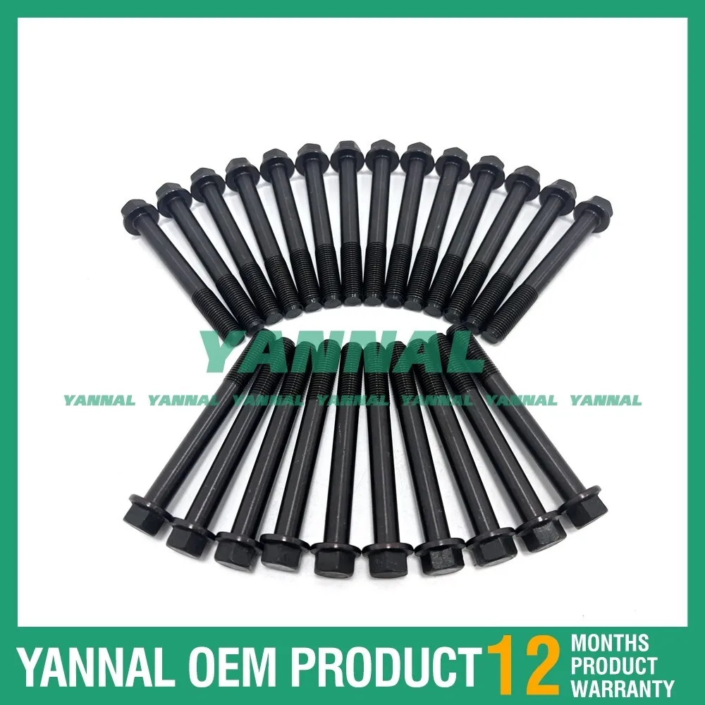 24X Cylinder Head Bolt Set For Liebherr D934L Engine
24X Cylinder Head Bolt Set For Liebherr D934L Engine