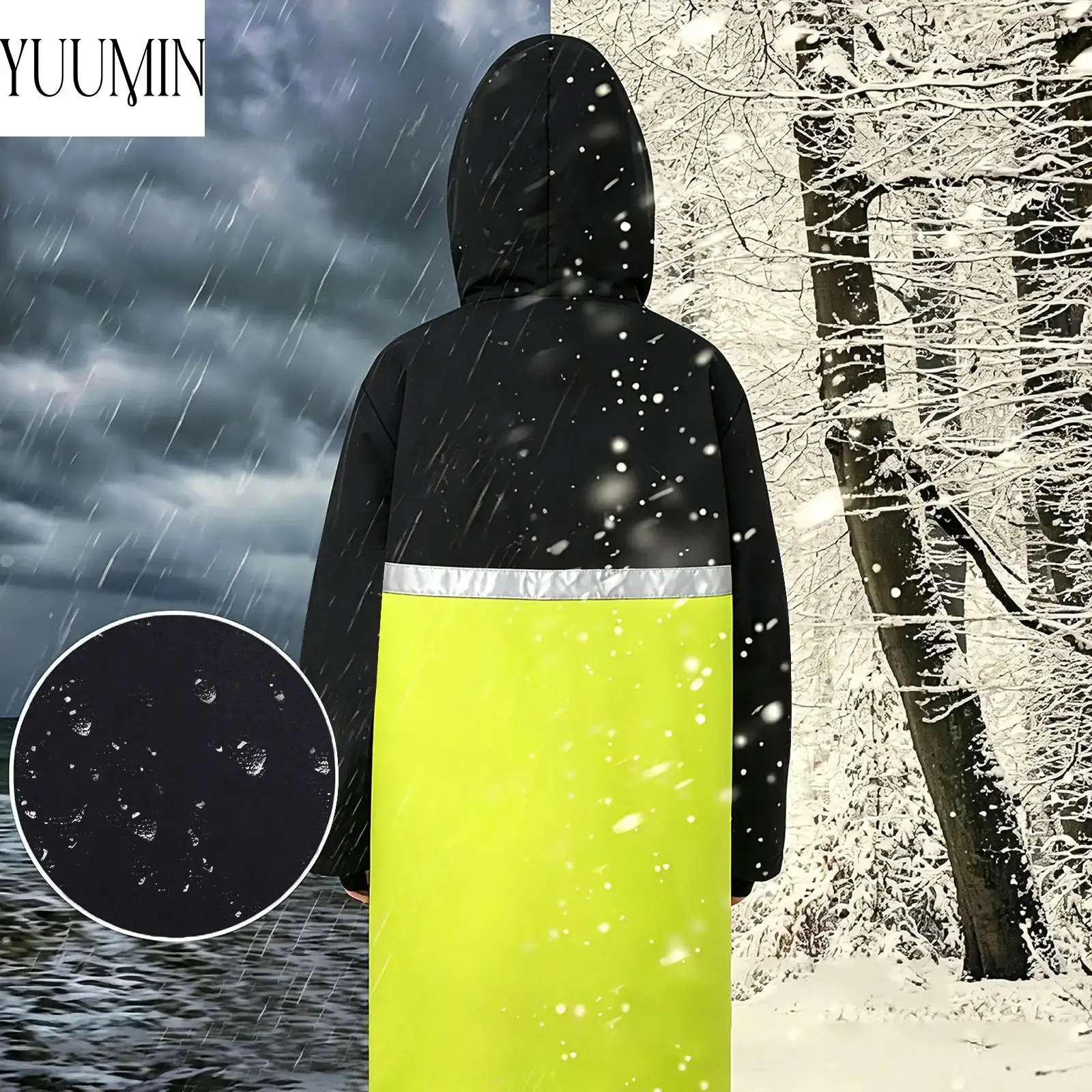 Children Hooded Swim Robe Reflective Strips Zipper Fleece Lining Pockets Warm Breathable for Water Sports Surfing Swimming
Children Hooded Swim Robe Reflective Strips Zipper Fleece Lining Pockets Warm Breathable for Water Sports Surfing Swimming