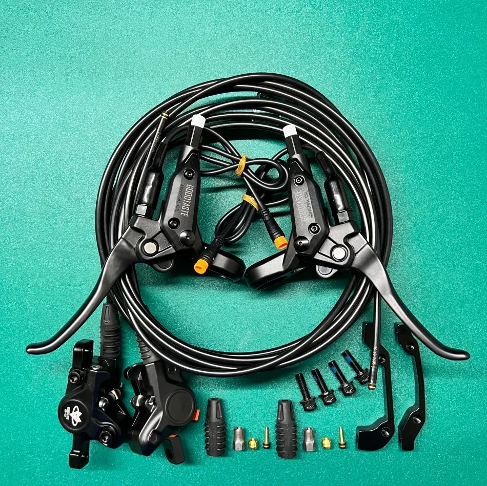 Hydraulic Brake E-Bike/E-Scooter Power-off GT03 Left Waterproof Connector 300mm Wire Length Integrated Oil Cylinder Dual-Piston
Hydraulic Brake E-Bike/E-Scooter Power-off GT03 Left Waterproof Connector 300mm Wire Length Integrated Oil Cylinder Dual-Piston