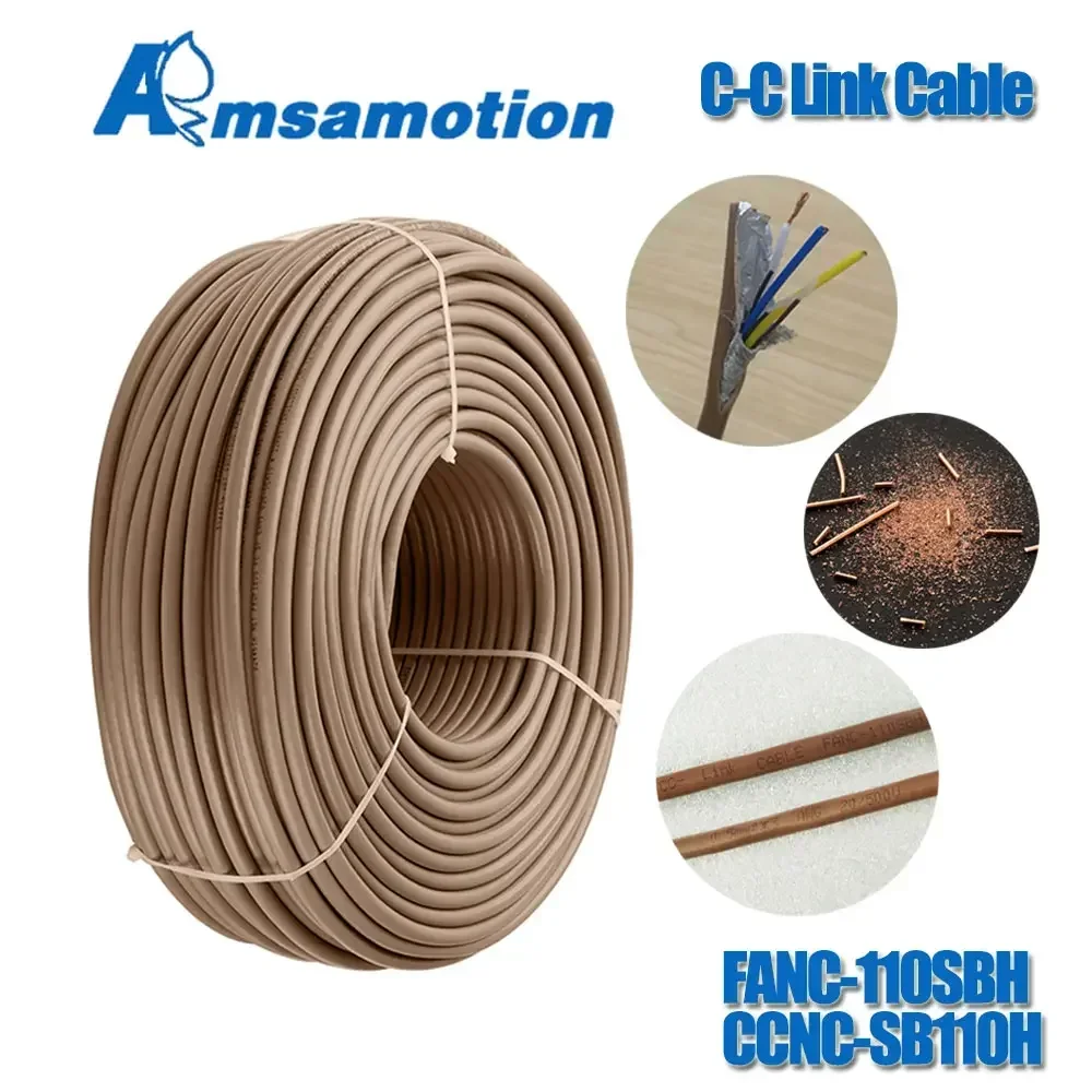 10m CC-Link Communication cable Suitable For Mitsubish 3 Core Profibus Cable CCNC-SB110H FANC-110SBH 50m 100m
10m CC-Link Communication cable Suitable For Mitsubish 3 Core Profibus Cable CCNC-SB110H FANC-110SBH 50m 100m