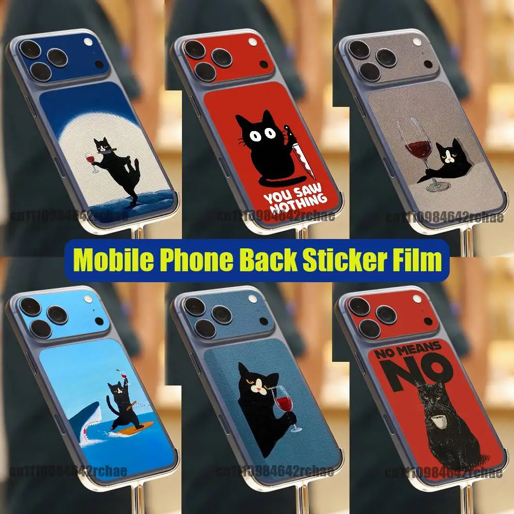 For Wine Funny Cat Phone Back Film Sticker iPhone 17 Pro Max P PM Decal Skin Wrap Custom Stickers Cover
For Wine Funny Cat Phone Back Film Sticker iPhone 17 Pro Max P PM Decal Skin Wrap Custom Stickers Cover