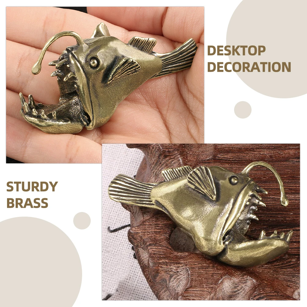 Brass Fish Decor Novelty Miniature Statue Ornament Creative Home Car Office Adornment Portable Small Figurine Sculpture
Brass Fish Decor Novelty Miniature Statue Ornament Creative Home Car Office Adornment Portable Small Figurine Sculpture