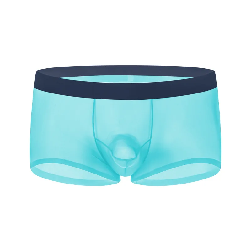 Ice Silk Sheer Boxy Underwear for Men U Convex Pouch Boxer Briefs Thin Quick Dry Cool Feel Sports Trunks Gays Erotic Underpants
Ice Silk Sheer Boxy Underwear for Men U Convex Pouch Boxer Briefs Thin Quick Dry Cool Feel Sports Trunks Gays Erotic Underpants