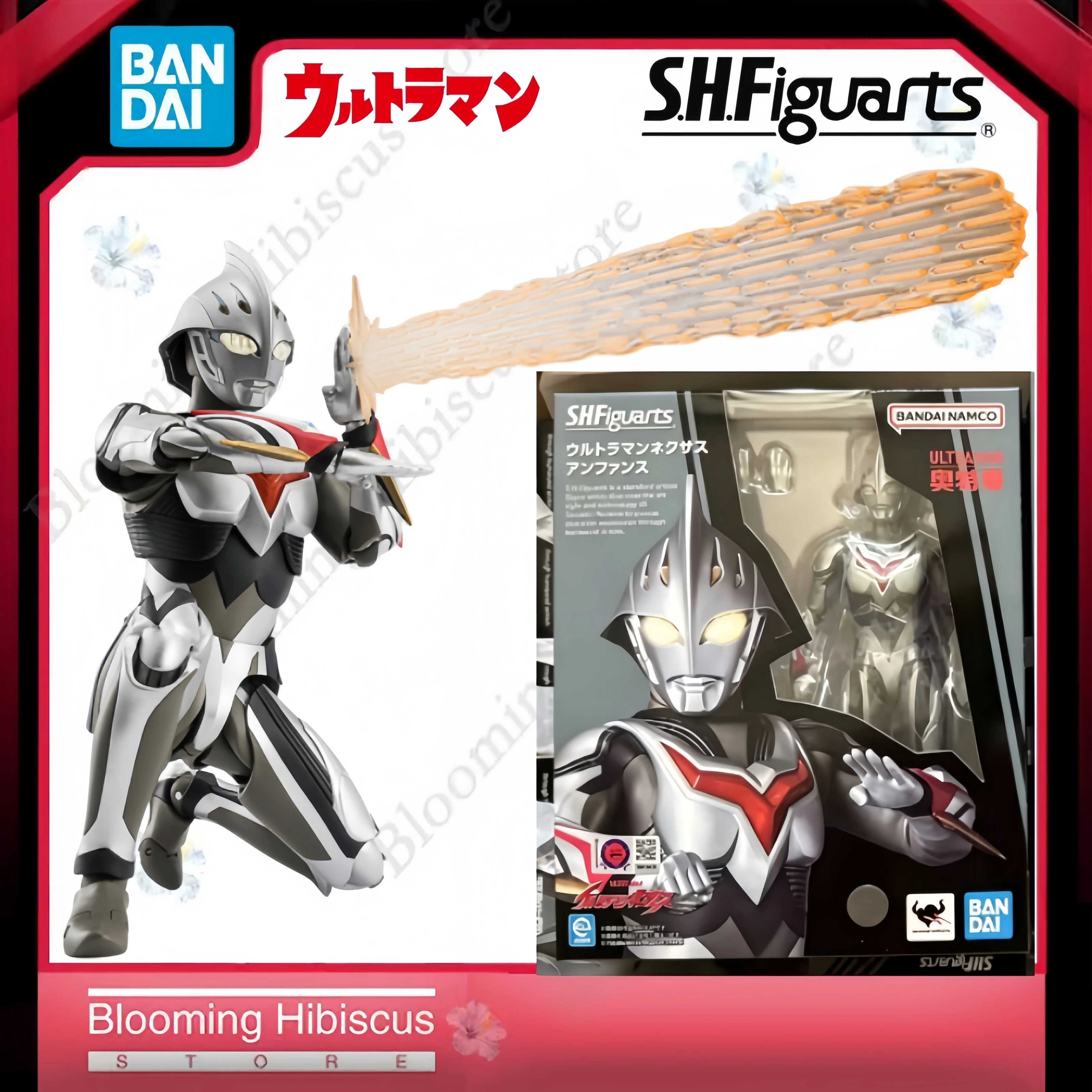 Оригинальная подвижная фигурка Bandai SHF Ultraman Nexus Anphans, 15 см, в наличии
Оригинальная подвижная фигурка Bandai SHF Ultraman Nexus Anphans, 15 см, в наличии