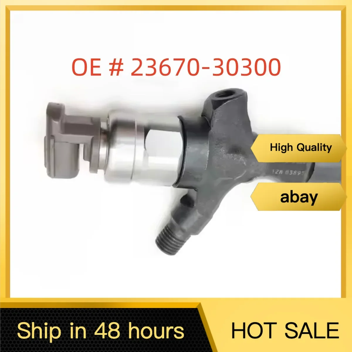 High quality 23670-30300 Fuel Injector 23670 30300 for DENSO Toyota HIACE HILUX 2.5D 2KD-FTV Nozzle
High quality 23670-30300 Fuel Injector 23670 30300 for DENSO Toyota HIACE HILUX 2.5D 2KD-FTV Nozzle