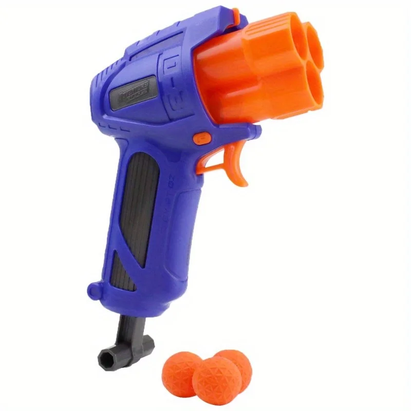 High performance revolver ball launcher revolver Tactical Strike Ranger SpringAction Ball Blaster Compatible with Nerf Rival
High performance revolver ball launcher revolver Tactical Strike Ranger SpringAction Ball Blaster Compatible with Nerf Rival