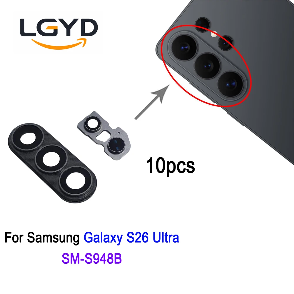 10pcs Rear Camera Lens Cover Replacement For Samsung Galaxy S26 Ultra SM-S948B
10pcs Rear Camera Lens Cover Replacement For Samsung Galaxy S26 Ultra SM-S948B