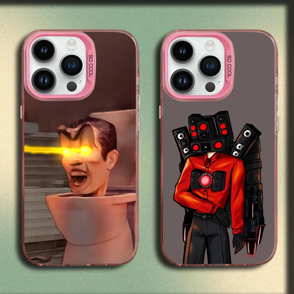Funny S-Skibidi Toilet Phone Case For iPhone 16,15,14,13,12,11,Mini,Pro,MAX Pink Matte Silicone Cover
Funny S-Skibidi Toilet Phone Case For iPhone 16,15,14,13,12,11,Mini,Pro,MAX Pink Matte Silicone Cover