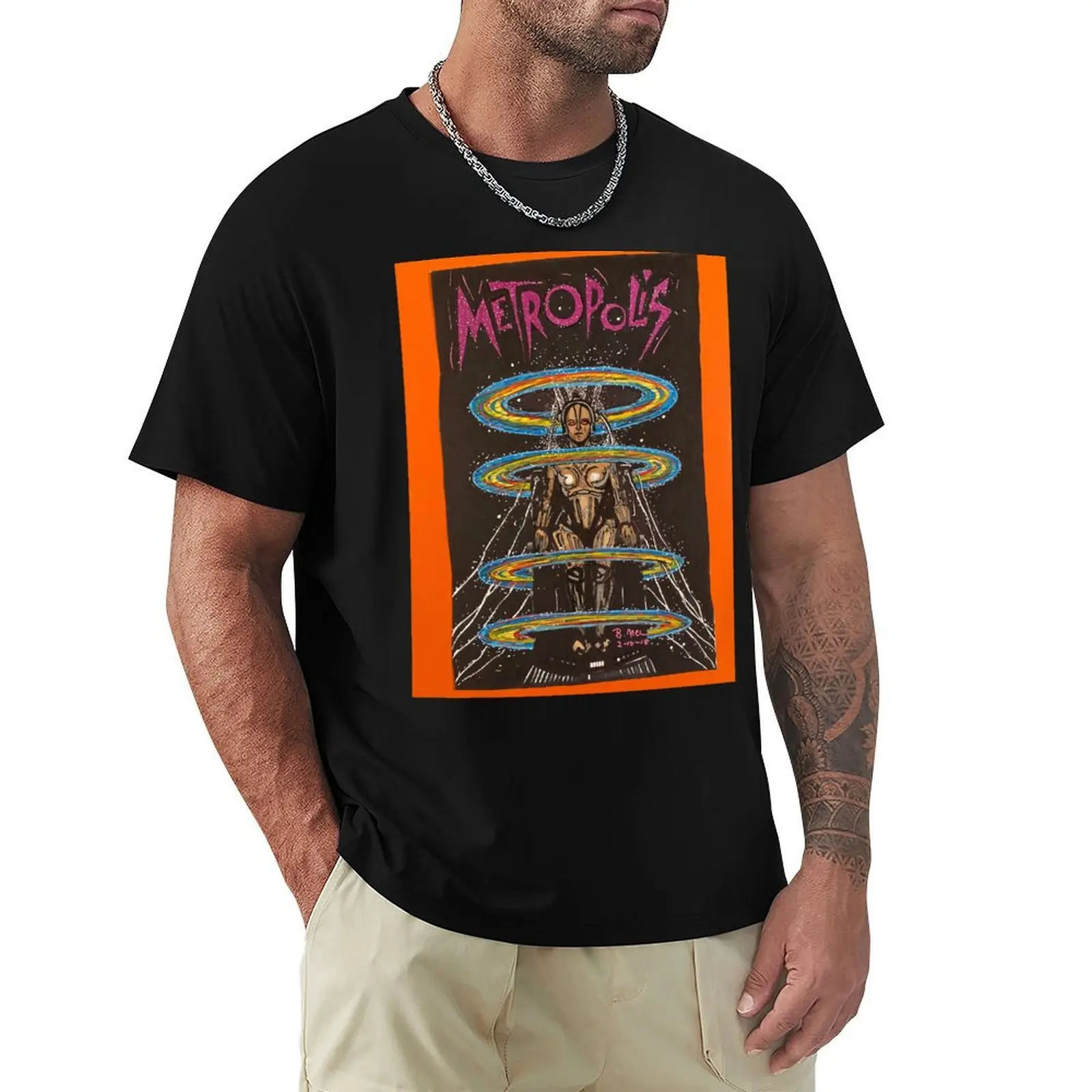 Metropolis T-Shirt Lightweight Cooling Short Sleeve Tee
Metropolis T-Shirt Lightweight Cooling Short Sleeve Tee